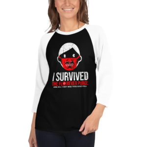 FLorever Purge - 3/4 sleeve raglan shirt